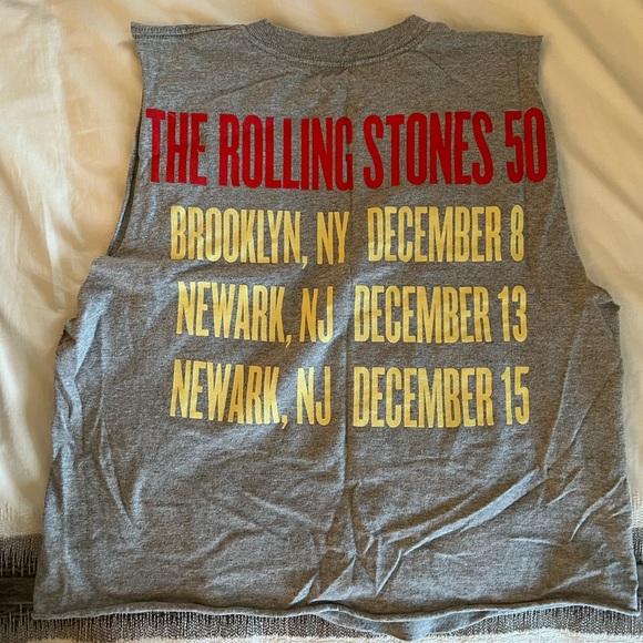 Vintage Rolling Stones 50th Year Anniversary Tour T-Shirt Authentic - Picture 3 of 4